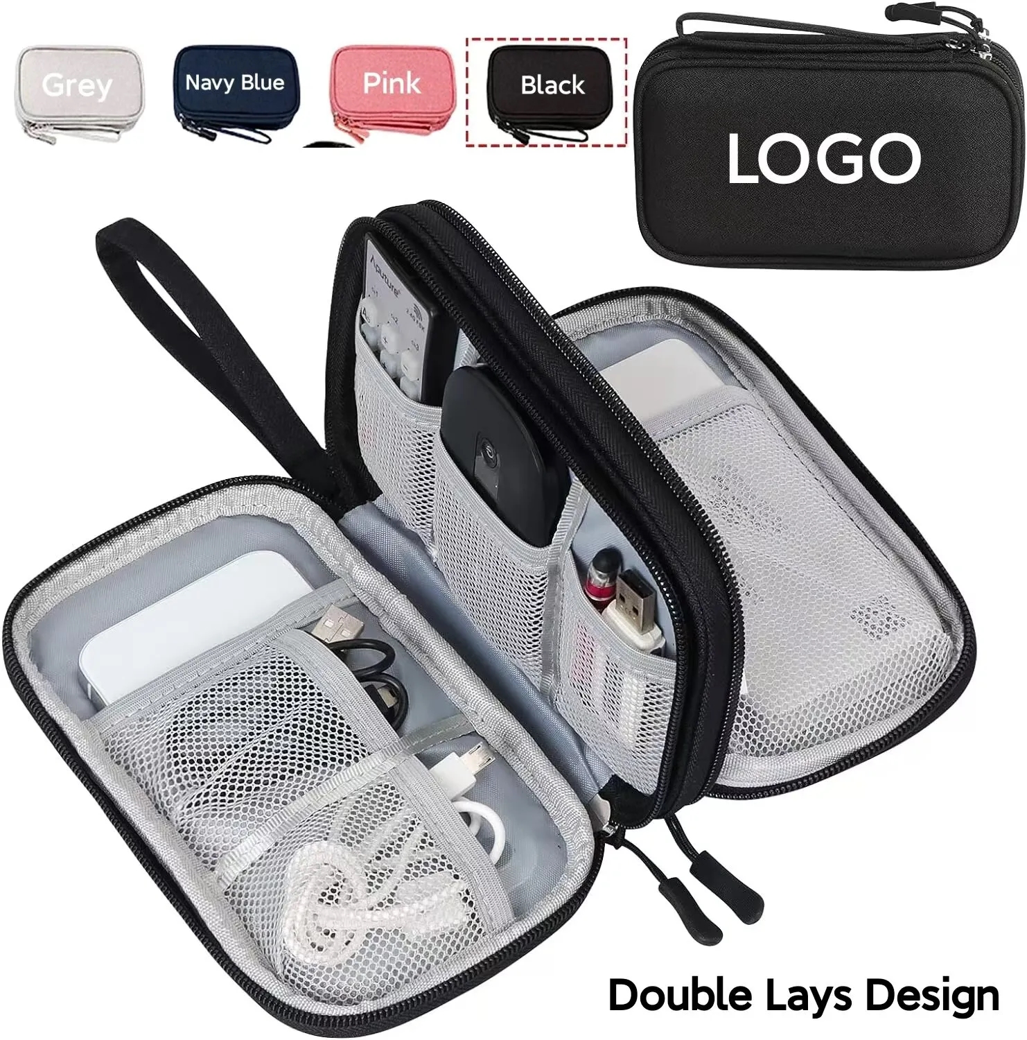 Electronics Accessories Organizer Pouch Bag 3