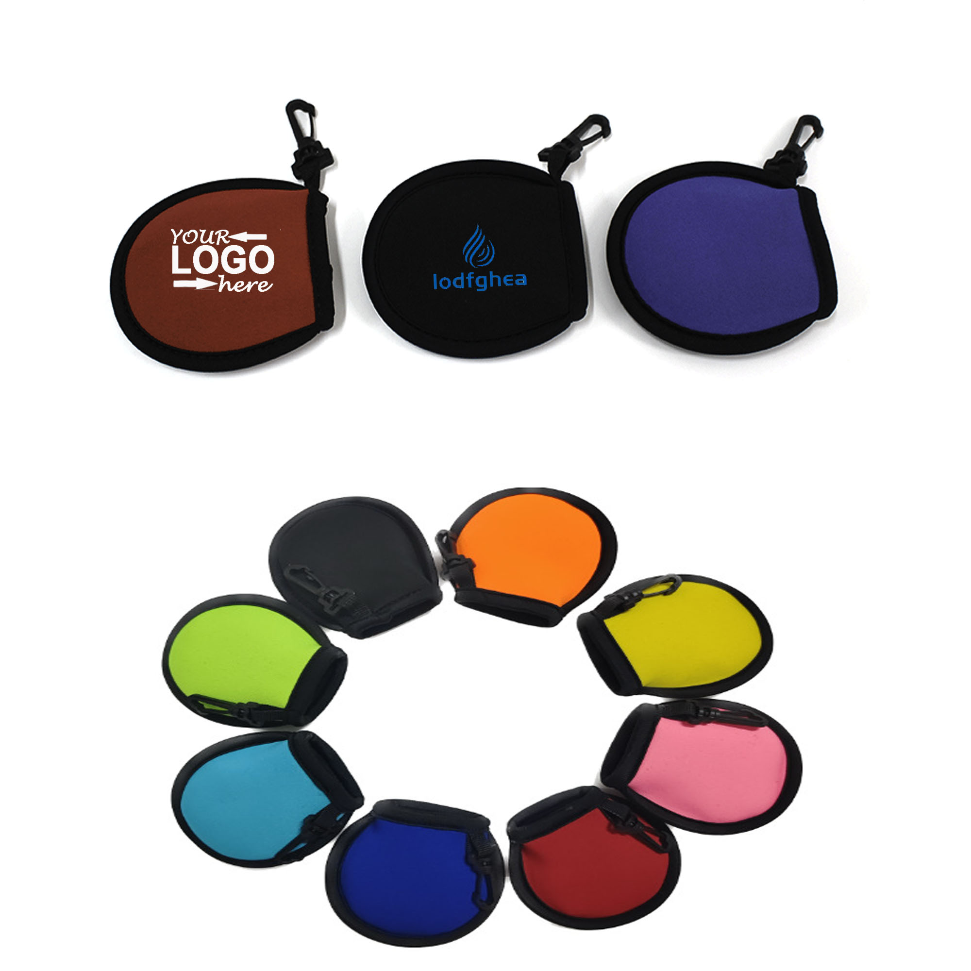 Portable Cleaner Pouch Golf Ball Bag 2