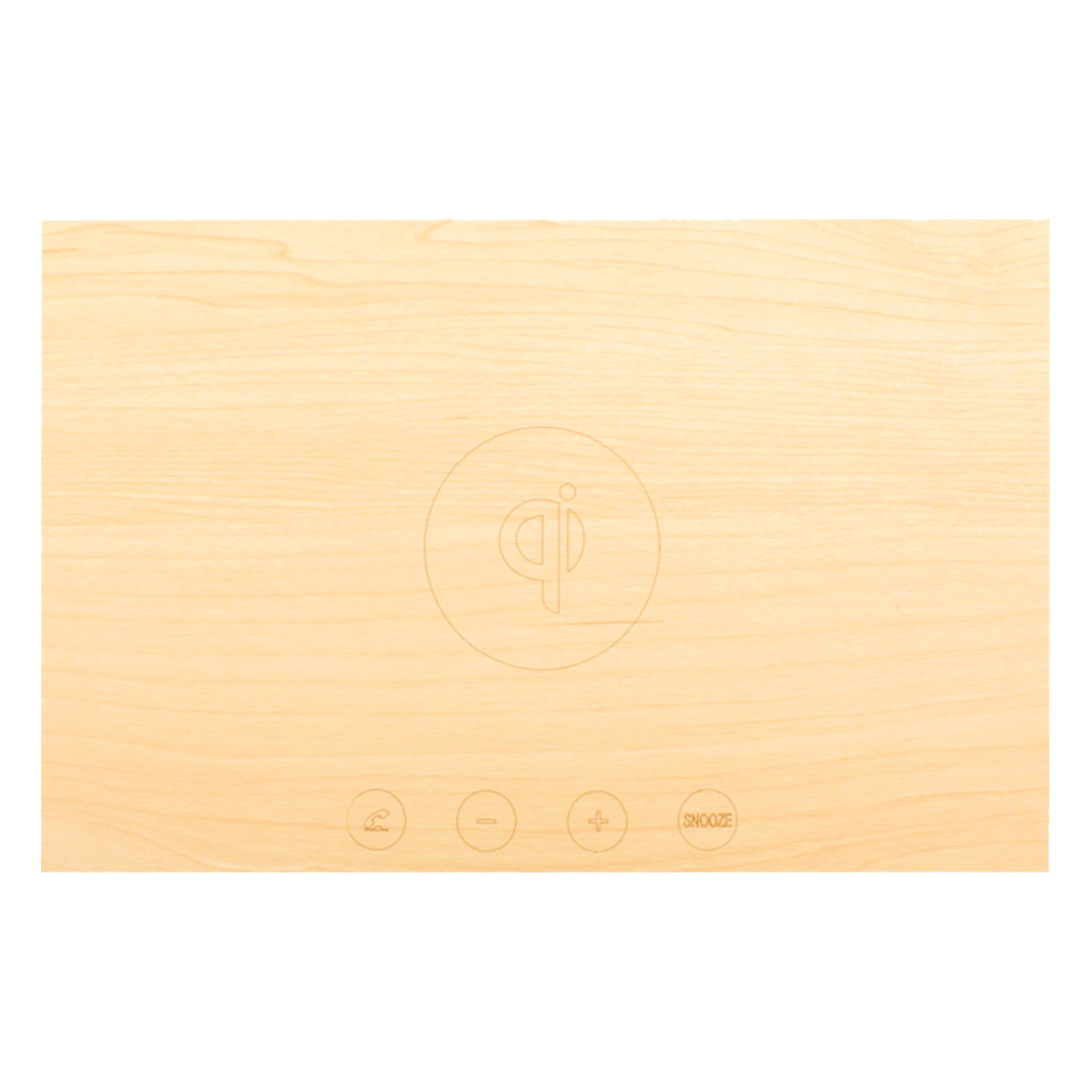 BlueSequoia Alarm Clock with Qi Charging Station and Wireless Speaker 1