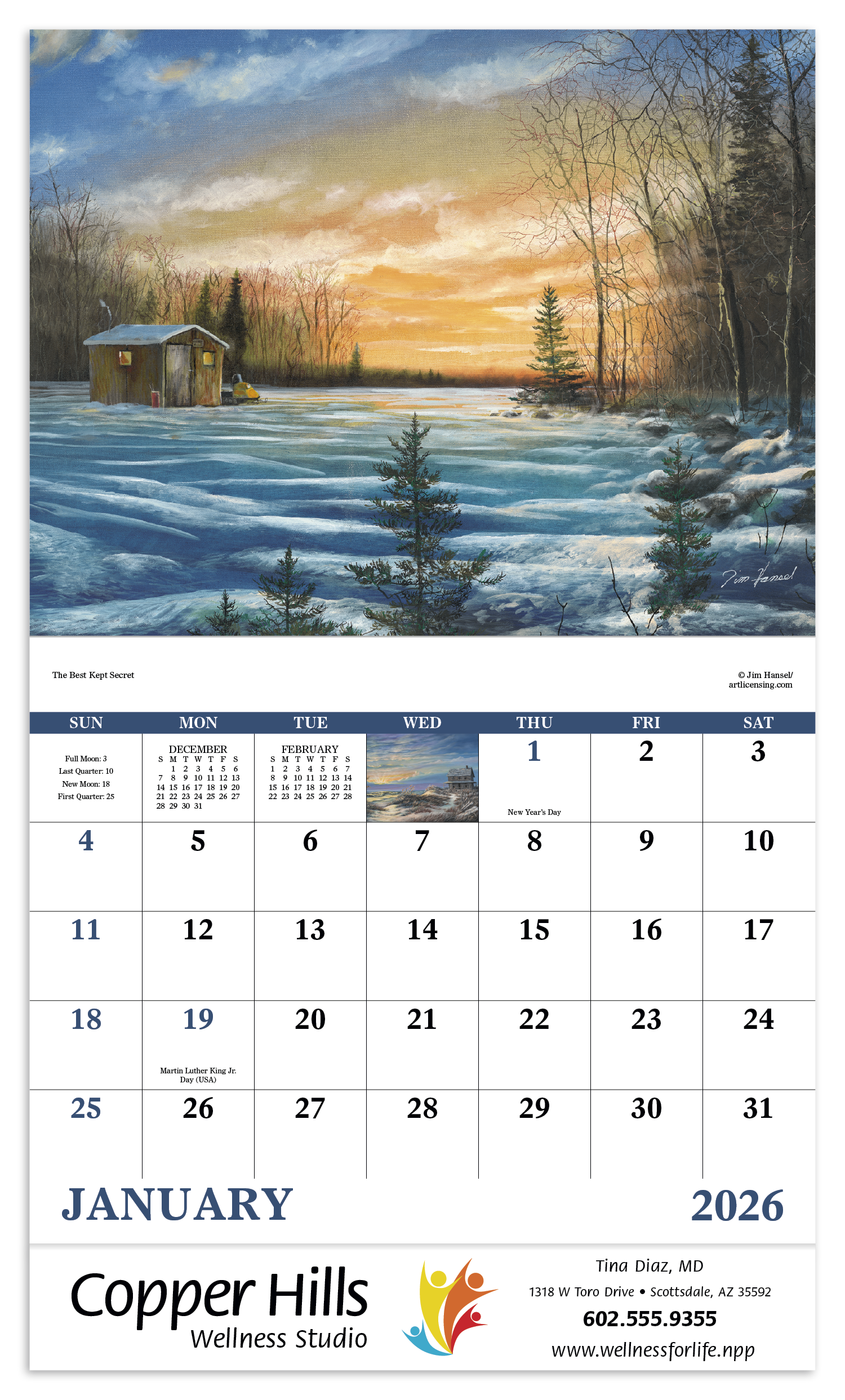 Good Value™ Scenic Memories - Stapled Calendar 31