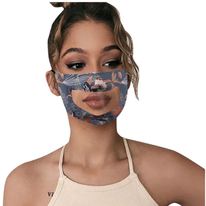 Sprinters Customized Reusable Mask W/ Transparent Window 4