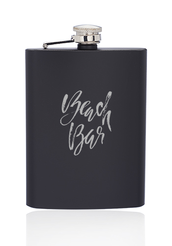 8 oz. Verano Stainless Steel Hip Flasks 6