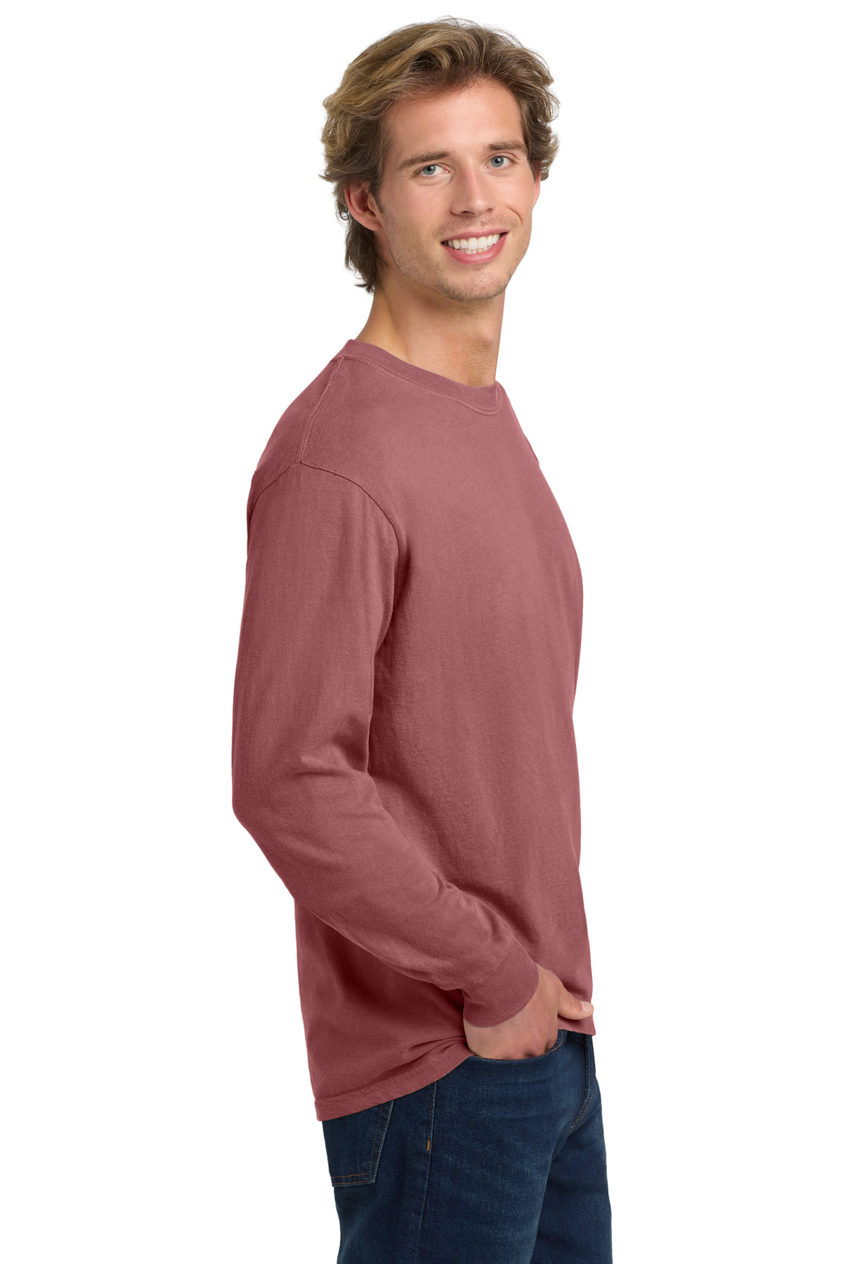COMFORT COLORS Heavyweight Ring Spun Long Sleeve Tee. 6014 45