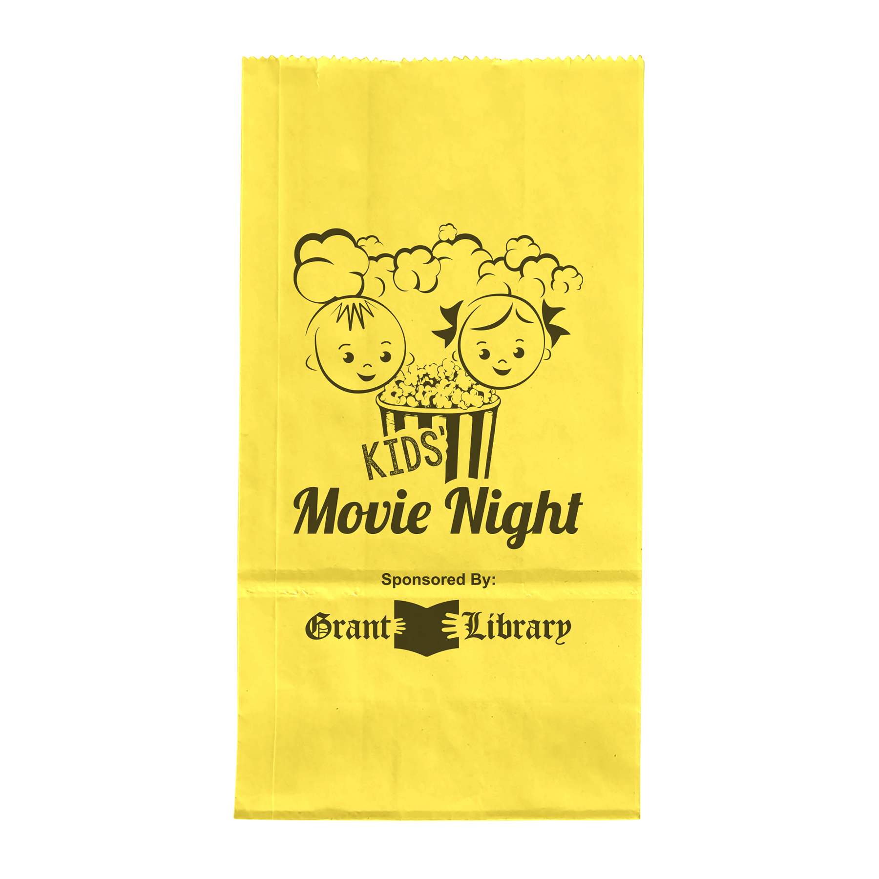 2# Popcorn Bag - Flexo Ink Print 5