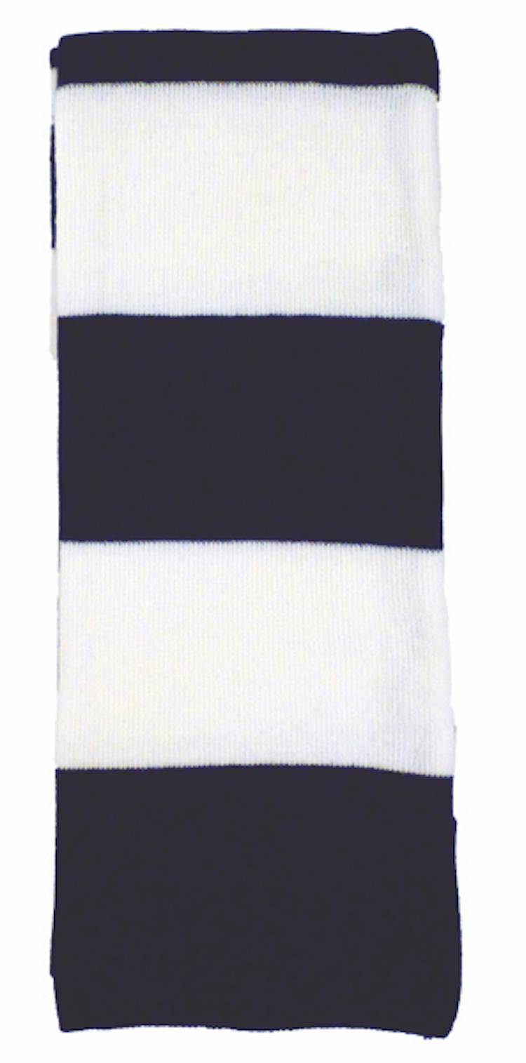 Striped Acrylic Scarf 14