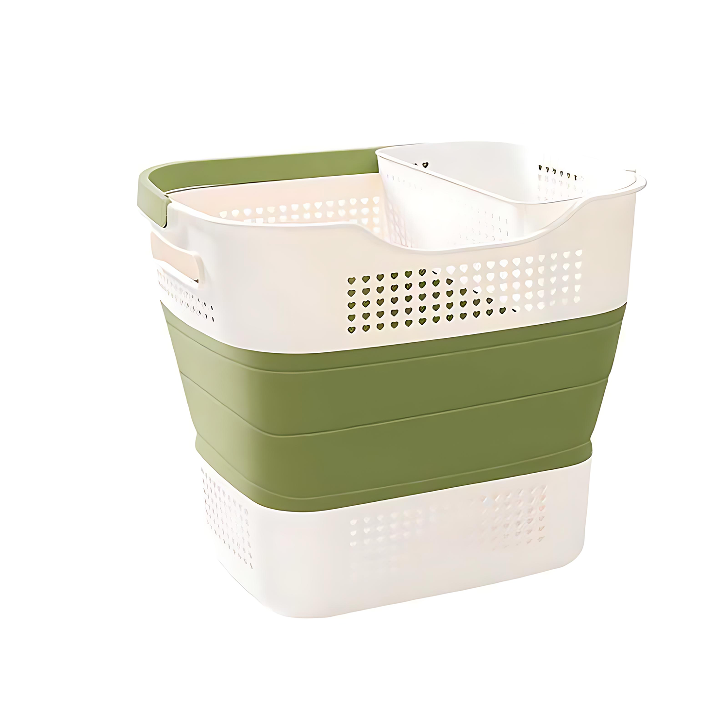 Foldable Laundry Basket - Japanese Style Storage 4