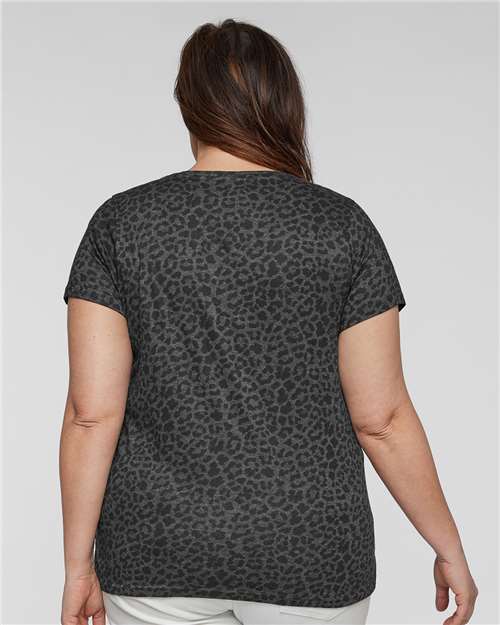 Women's Curvy Collection Fine Jersey Tee - 3816 7
