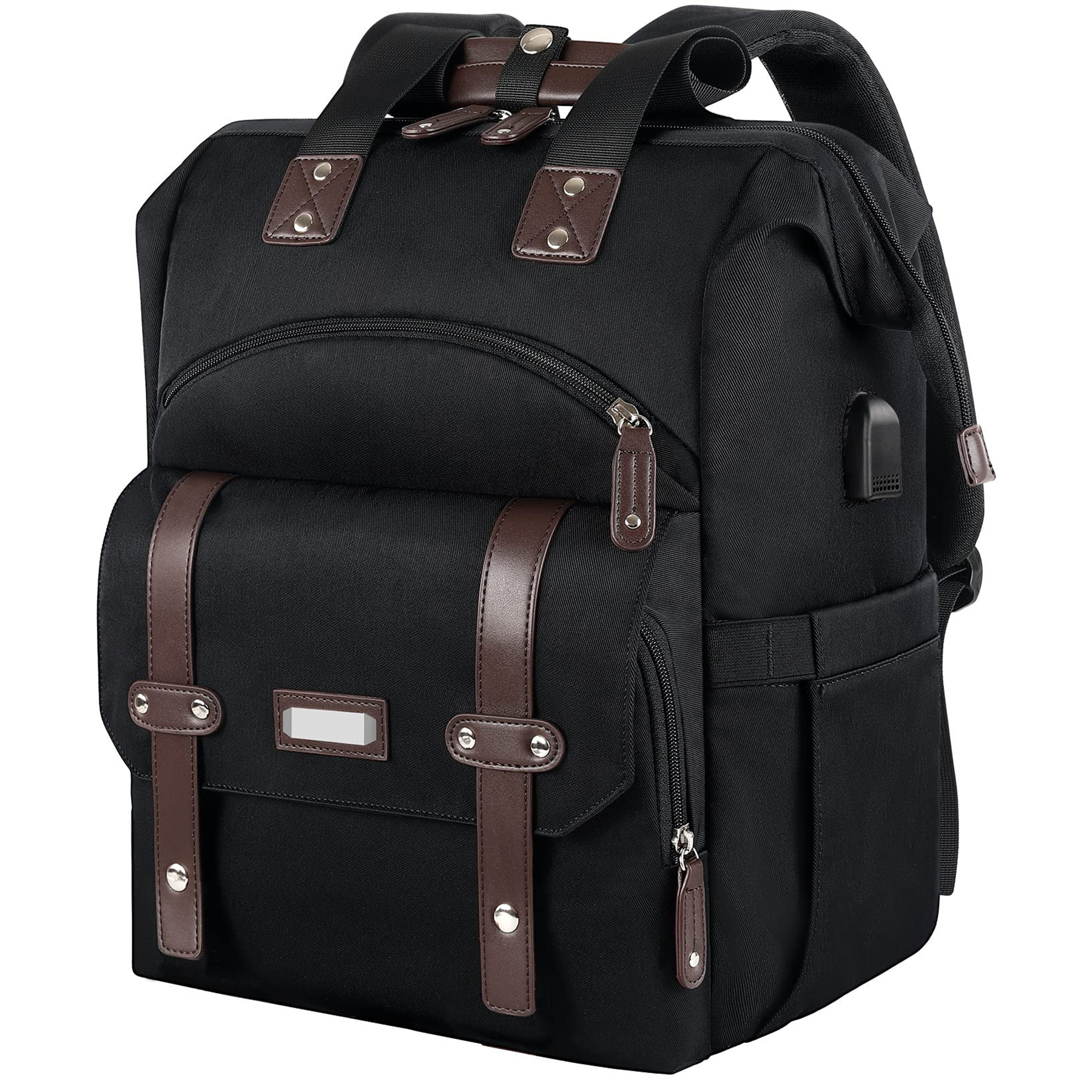 Oxford RFID Anti-Theft USB Travel Diaper Duffel Bag 4