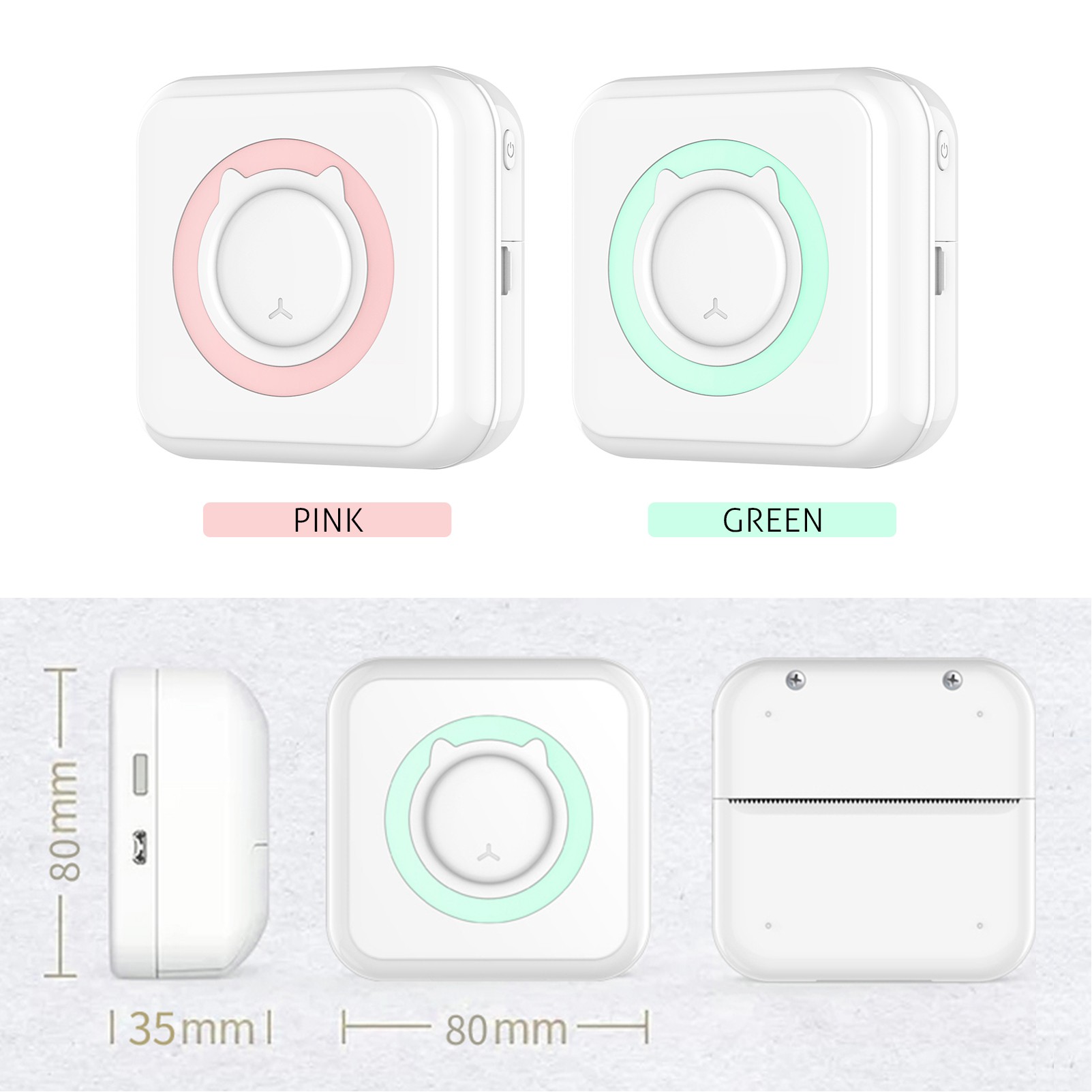 Mini Pocket Sticker Printer 2