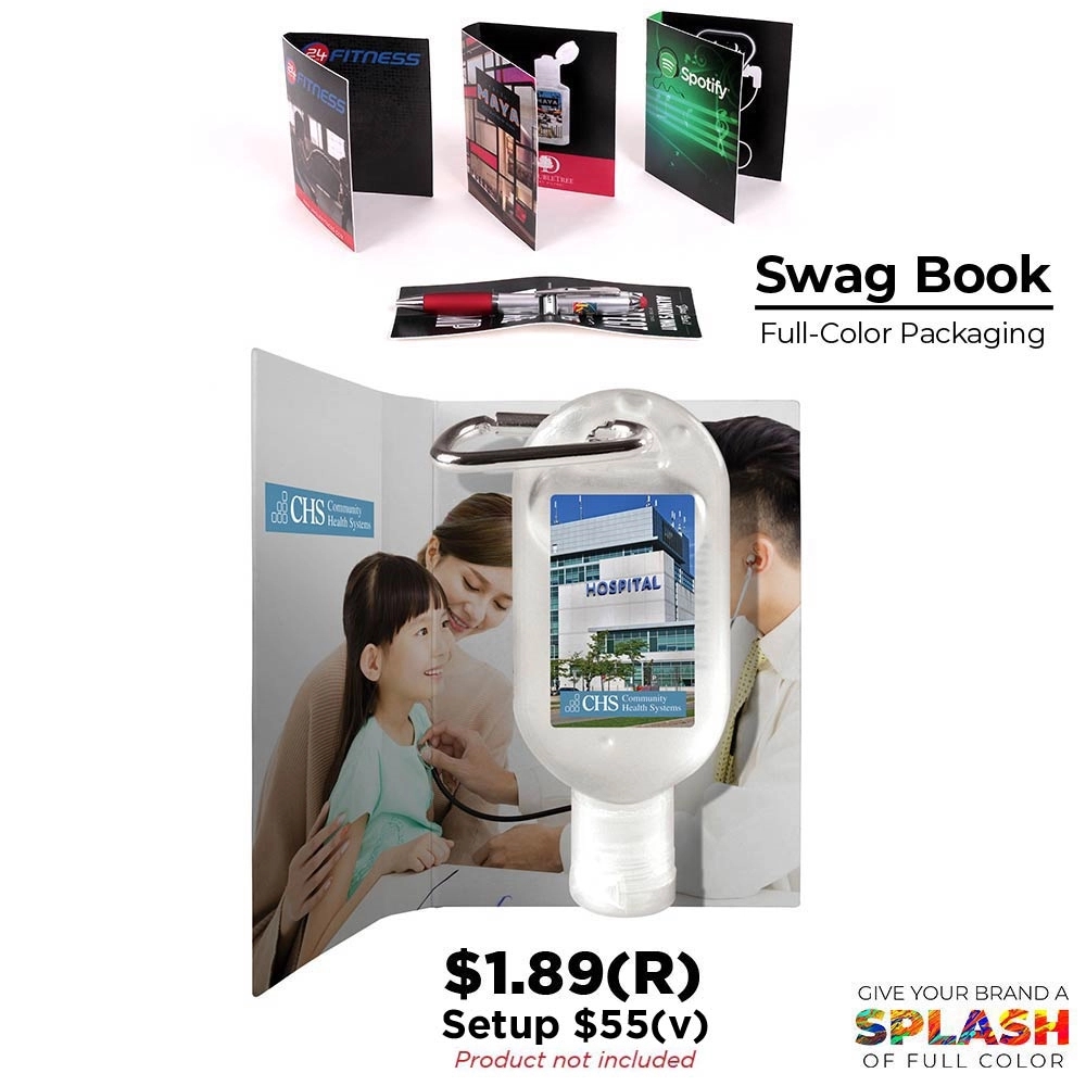 1 oz. Hand Sanitizer Gel with Carabiner 2