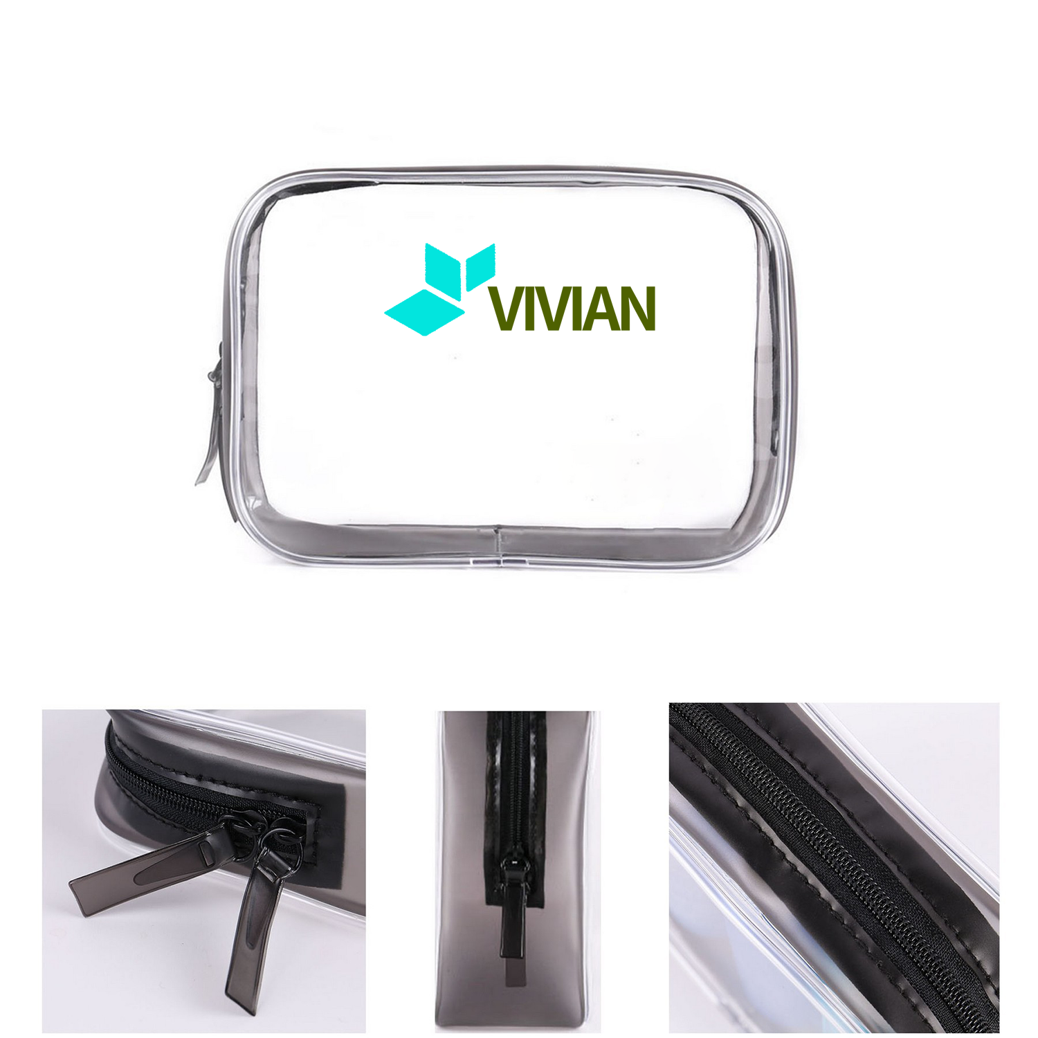 Clear PVC Cosmetic Bag 2