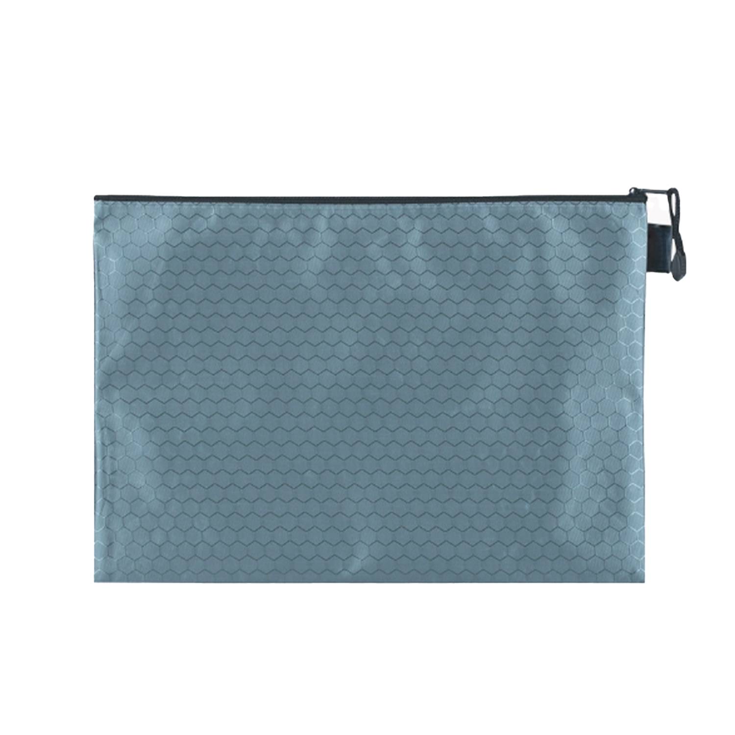 Waterproof Pvc Canvas Zipper File Storage Bags 15
