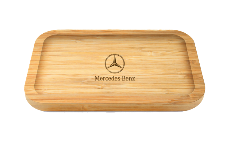 9" Bamboo Tray 2