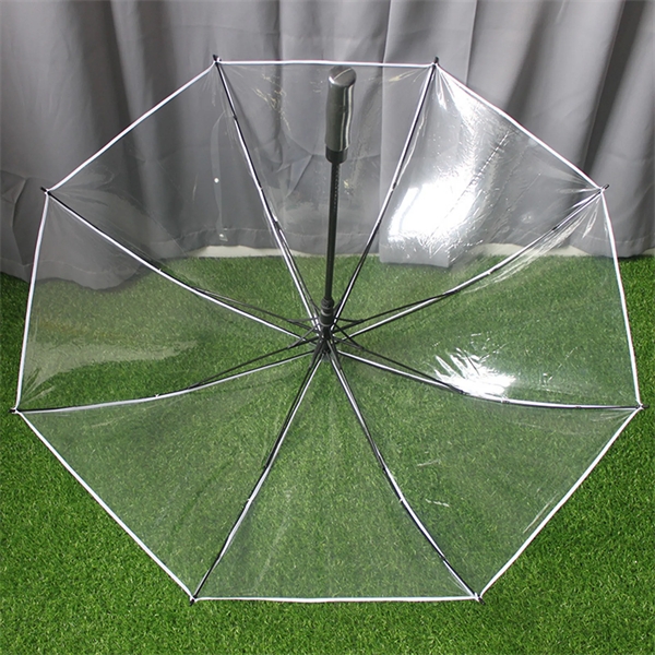 54" Arc Clear Automatic Umbrella 3
