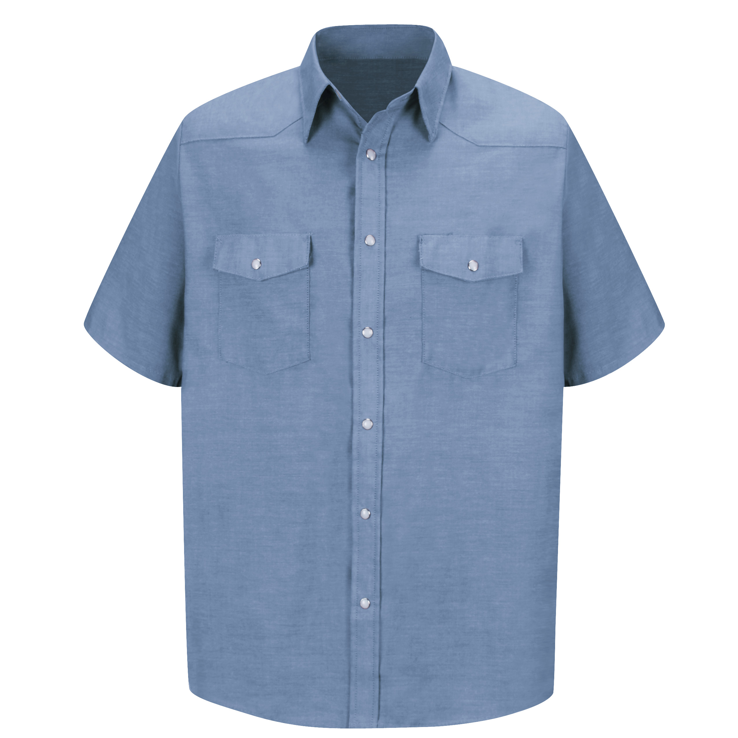 Red Kap® Men's Short Sleeve Deluxe Western Style Shirt 3