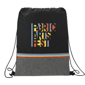 Rainbow RPET Drawstring Bag 3