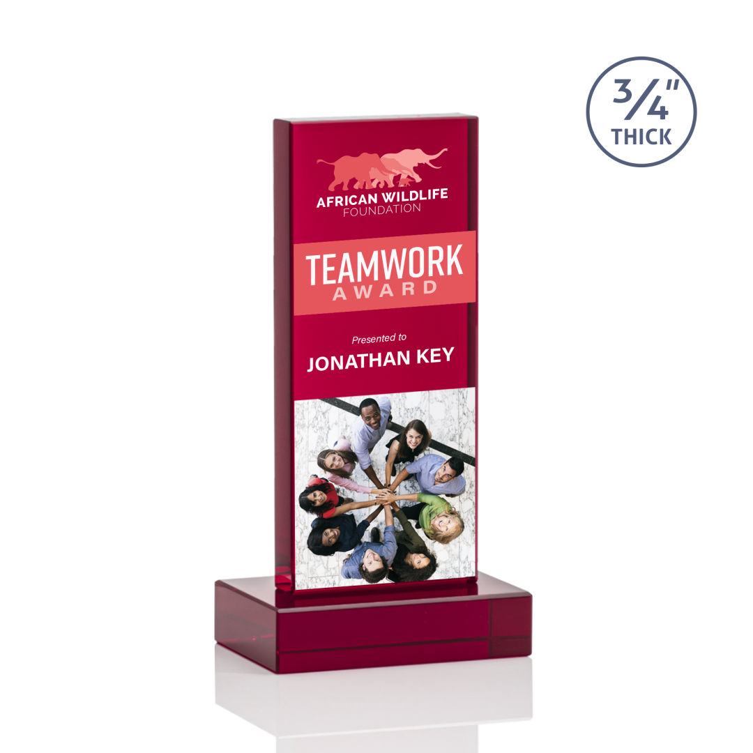 Hathaway VividPrint™ Award - Red 11