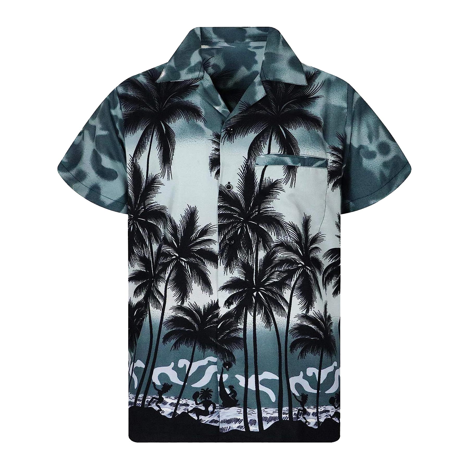 Mens Hawaiian Short Sleeve Shirt 25