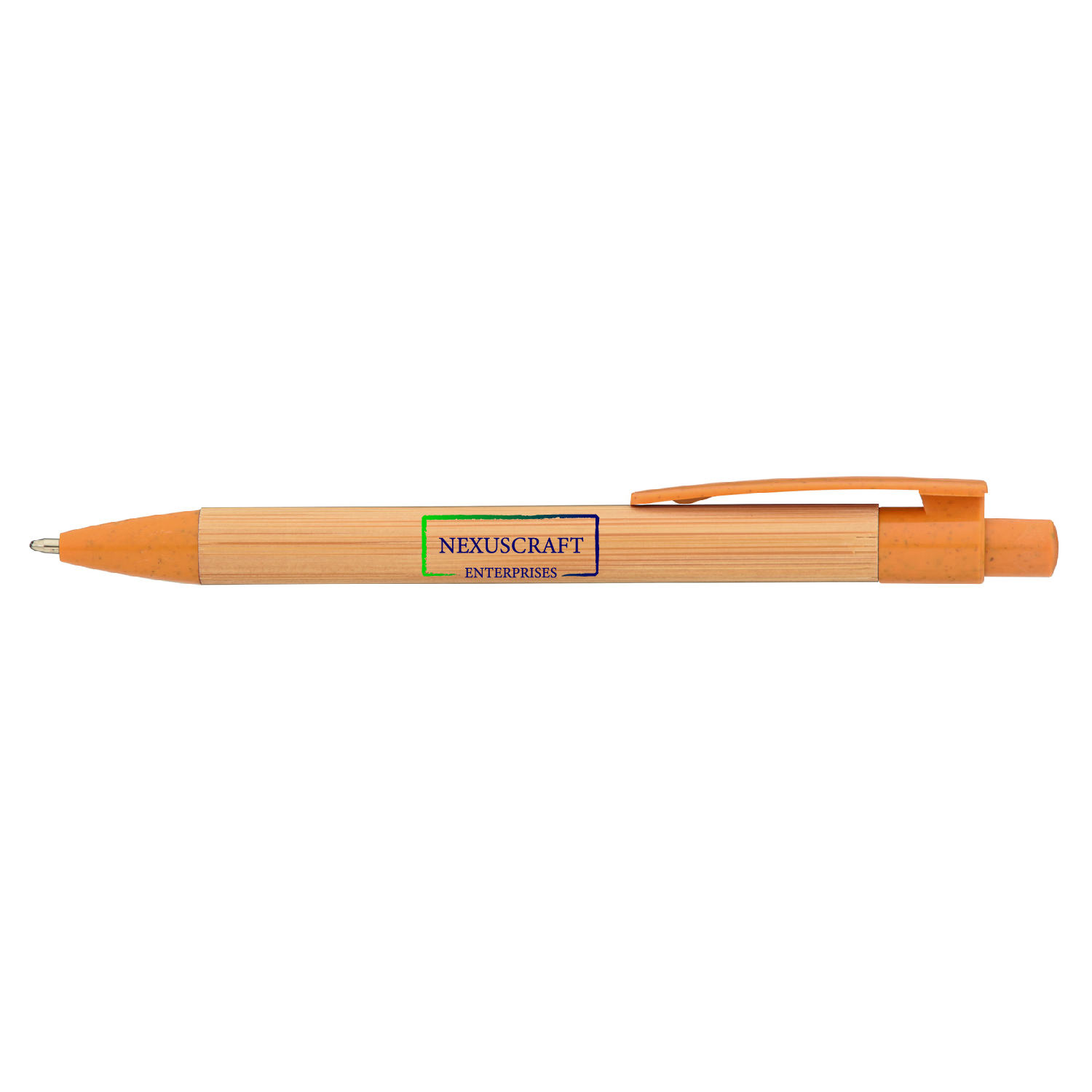 Fiji Bamboo Plastic Pen (Full Color Imprint) 6