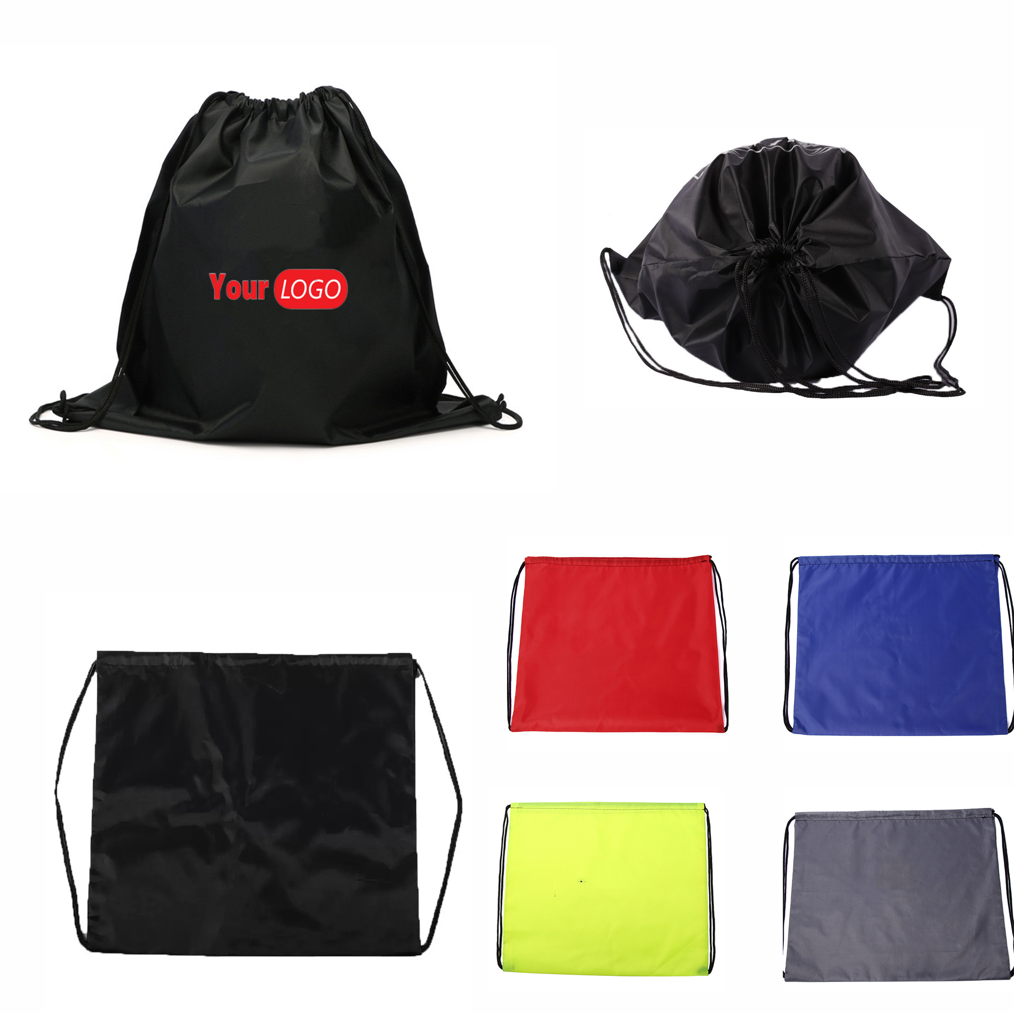 Basketball Drawstring Backpack Cinch Bag MOQ 50pcs 5