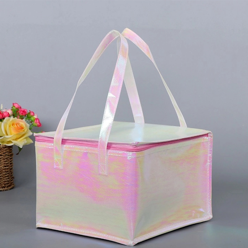 Disposable Holographic Takeout Insulated Bag 2