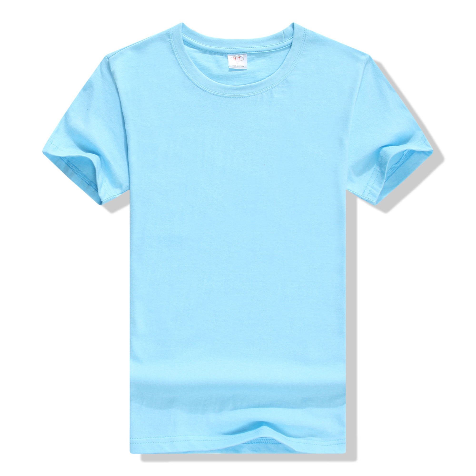 MOQ100 Pure Cotton Round - Neck T - Shirt 5