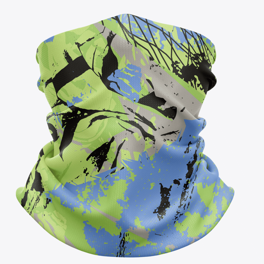 Seamless Sublimation Neck Gaiter - Moisture-Wicking Poly