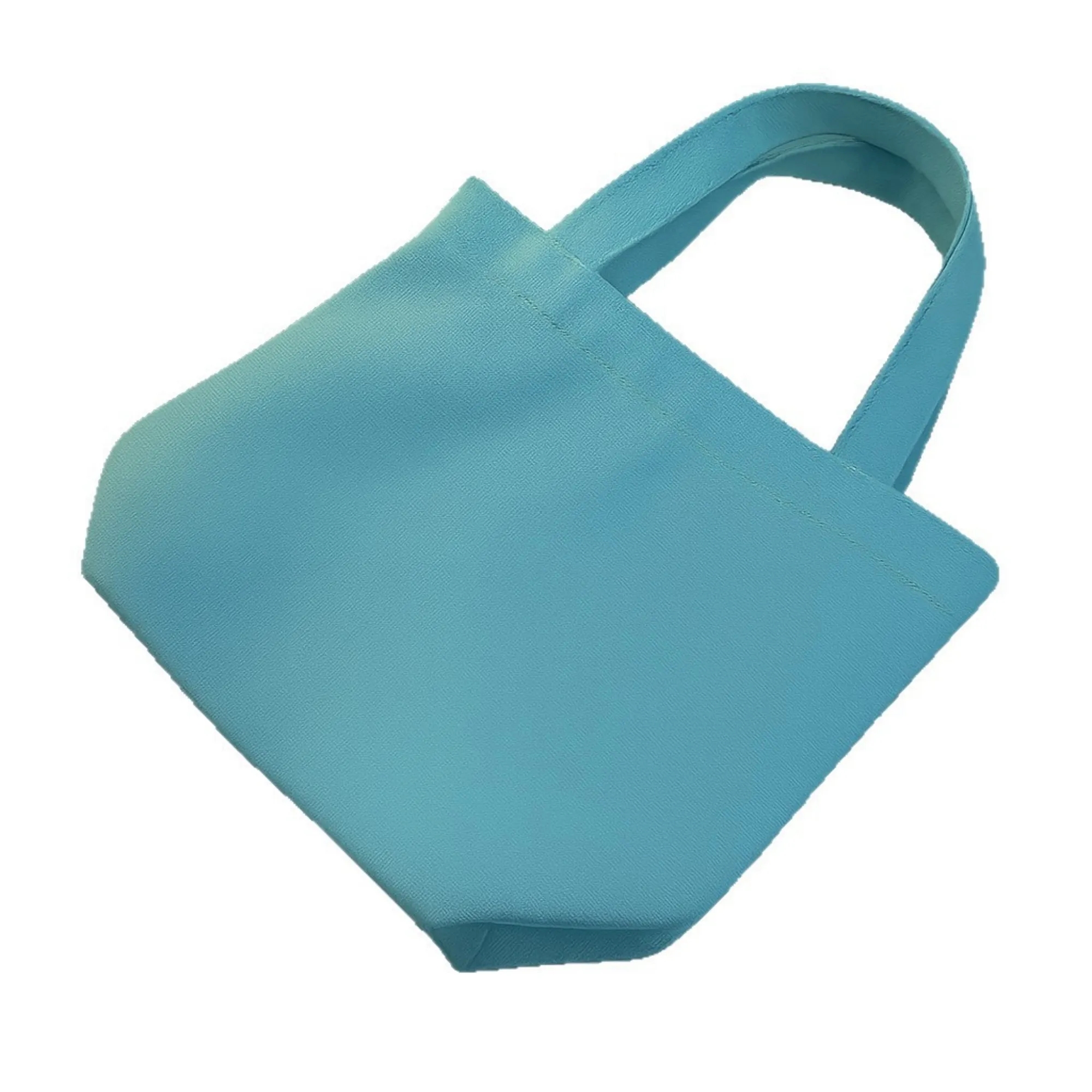Mini Colorful Canvas Tote Bag, custom tote bag with logo imprint 5