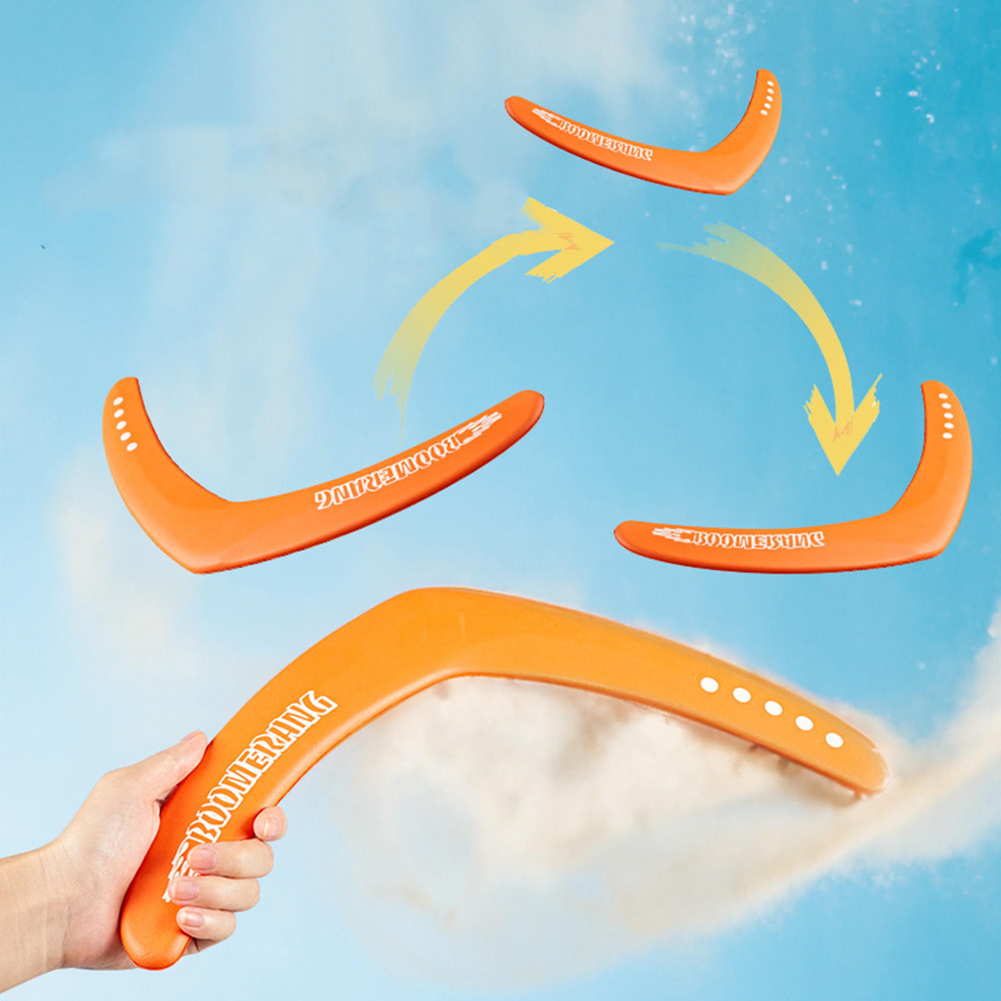 V-Shaped Returning Boomerang 5