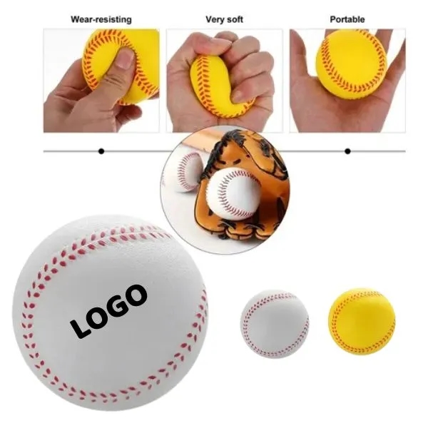 2.75'' Bouncy Foam Baseball - Premium Quality 2