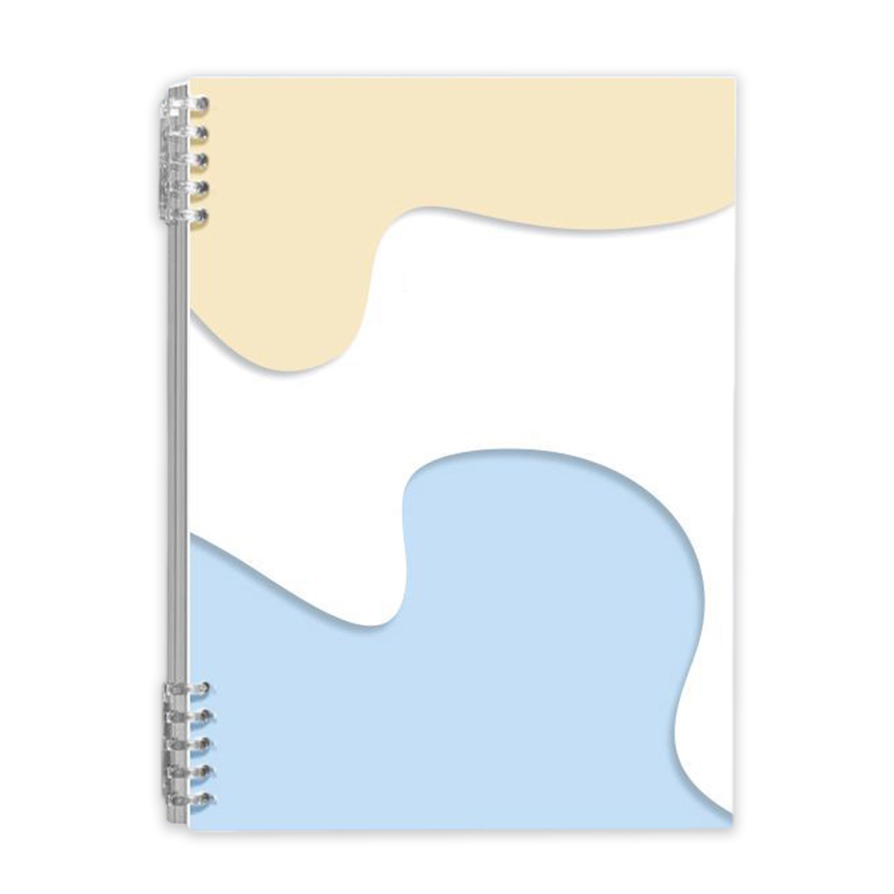 Aesthetic Thick Spiral Notebook Journal In A4 Format 7