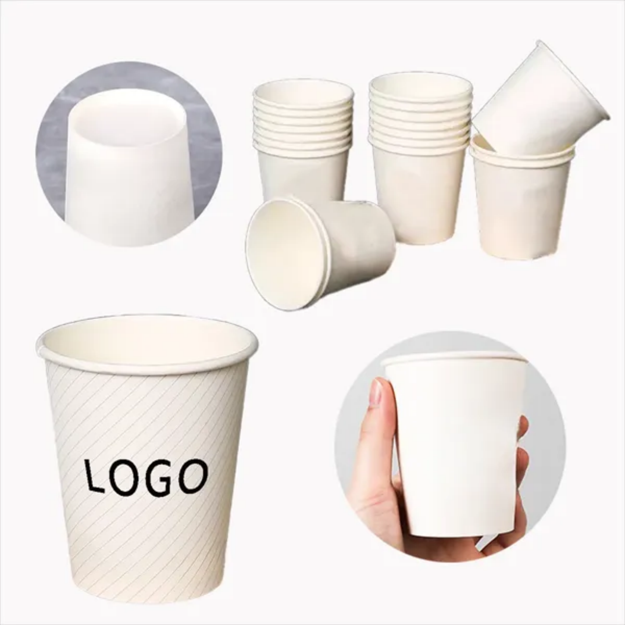 9Oz Disposable Paper Drink Cup 2