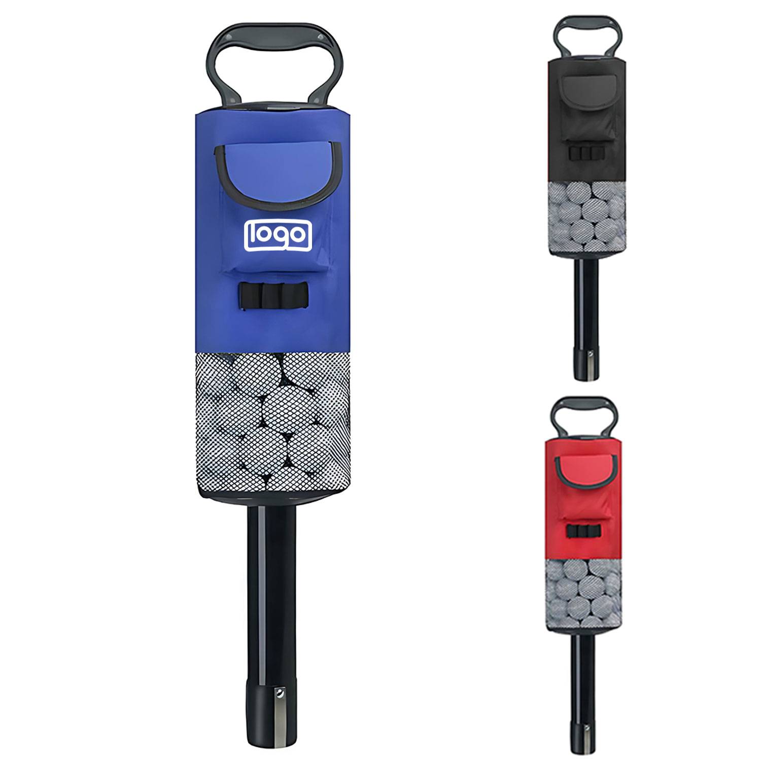 Easy-Attach Golf Ball Retriever Tube – 2-Section Pickup Tool 2