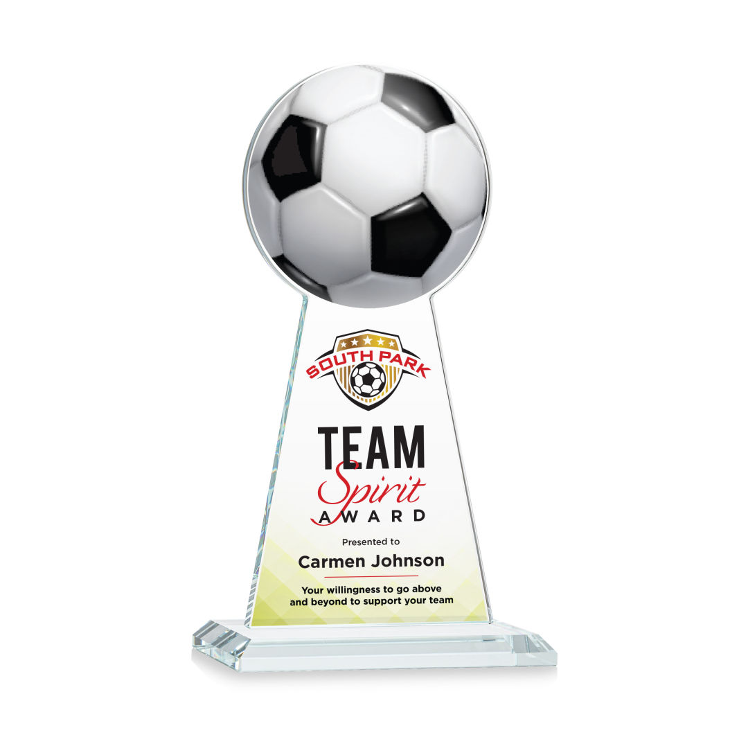 Edenwood Soccer VividPrint™ Award - Clear 10