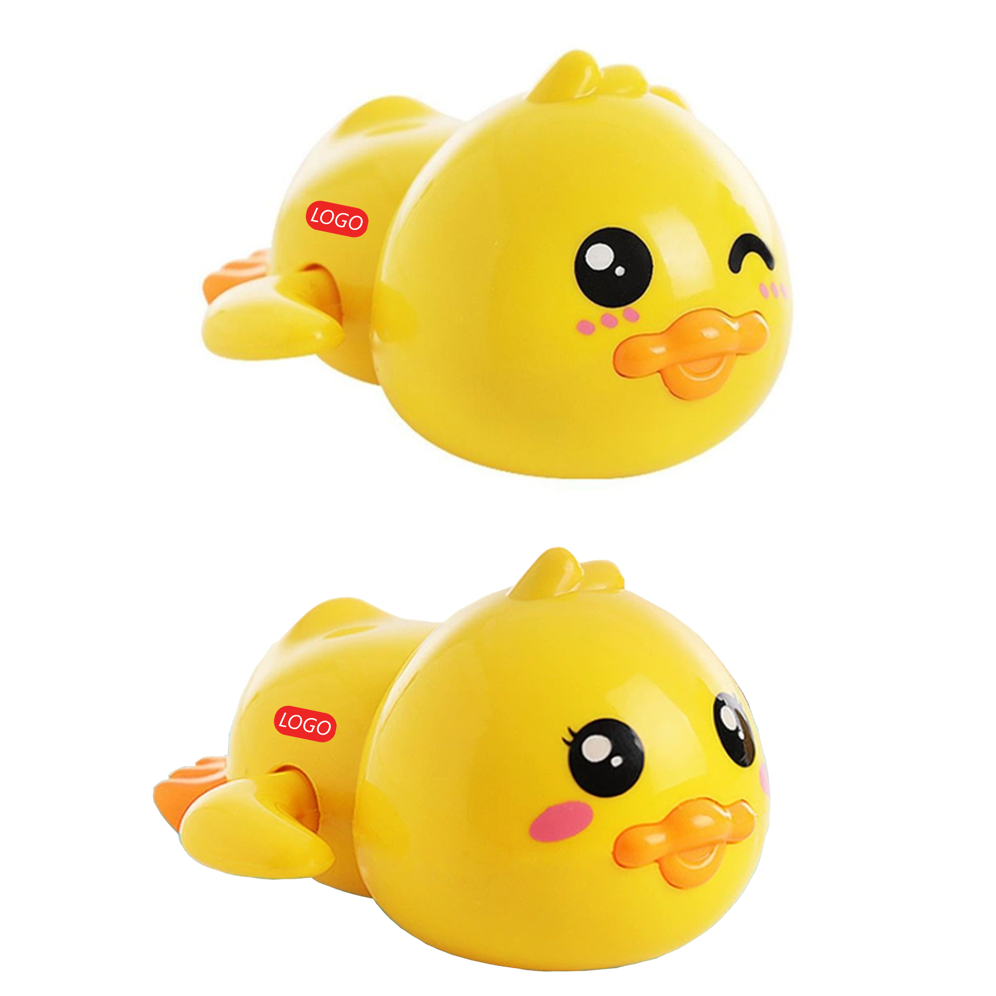 MOQ 10 Little Yellow Duck Baby Bath Toy 3