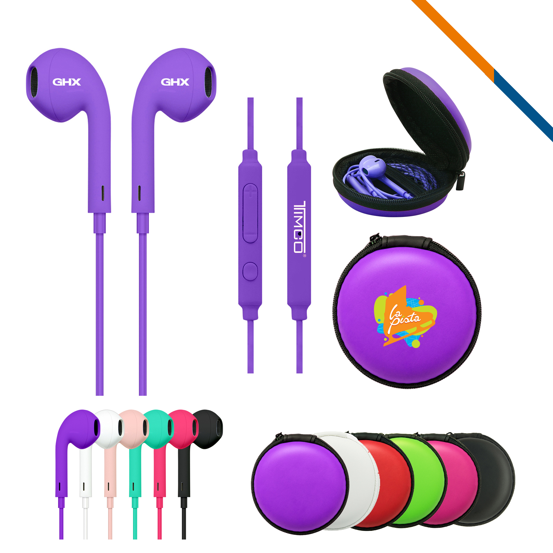 Premium Rhombus Earbuds 2