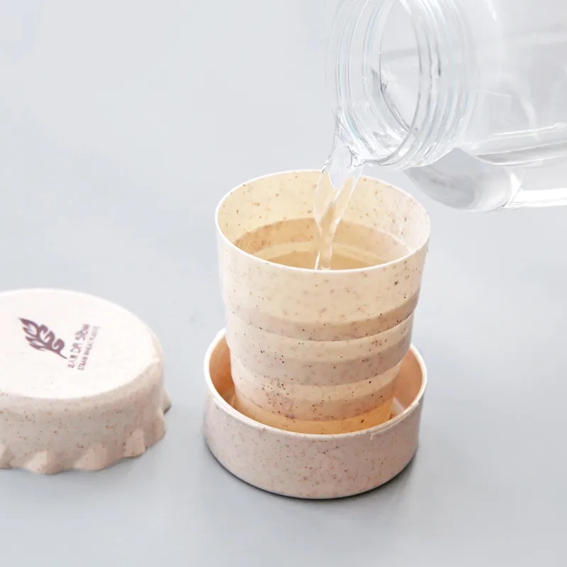 Portable Collapsible Folding Cup With Lid 7