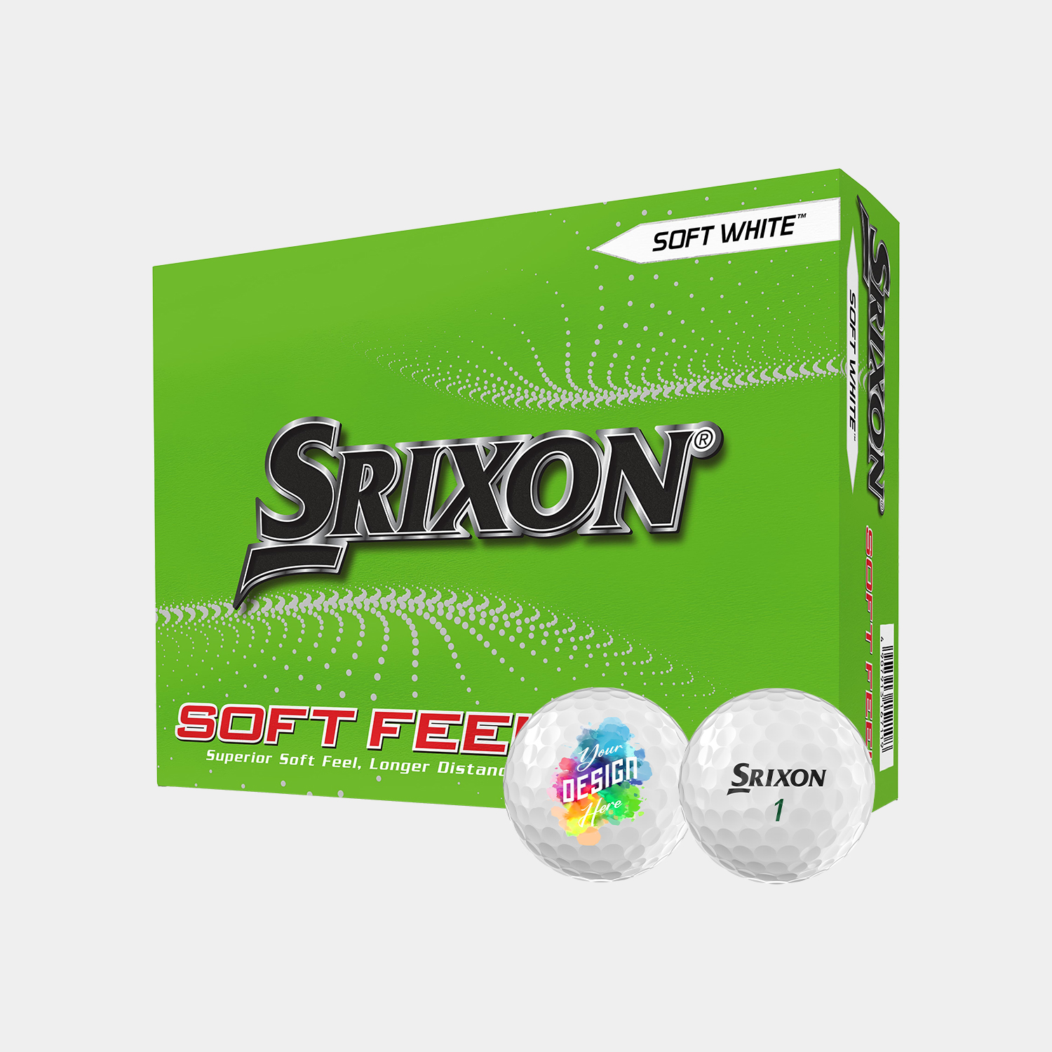 Srixon® 12 Pack Soft Feel Golf Balls 5