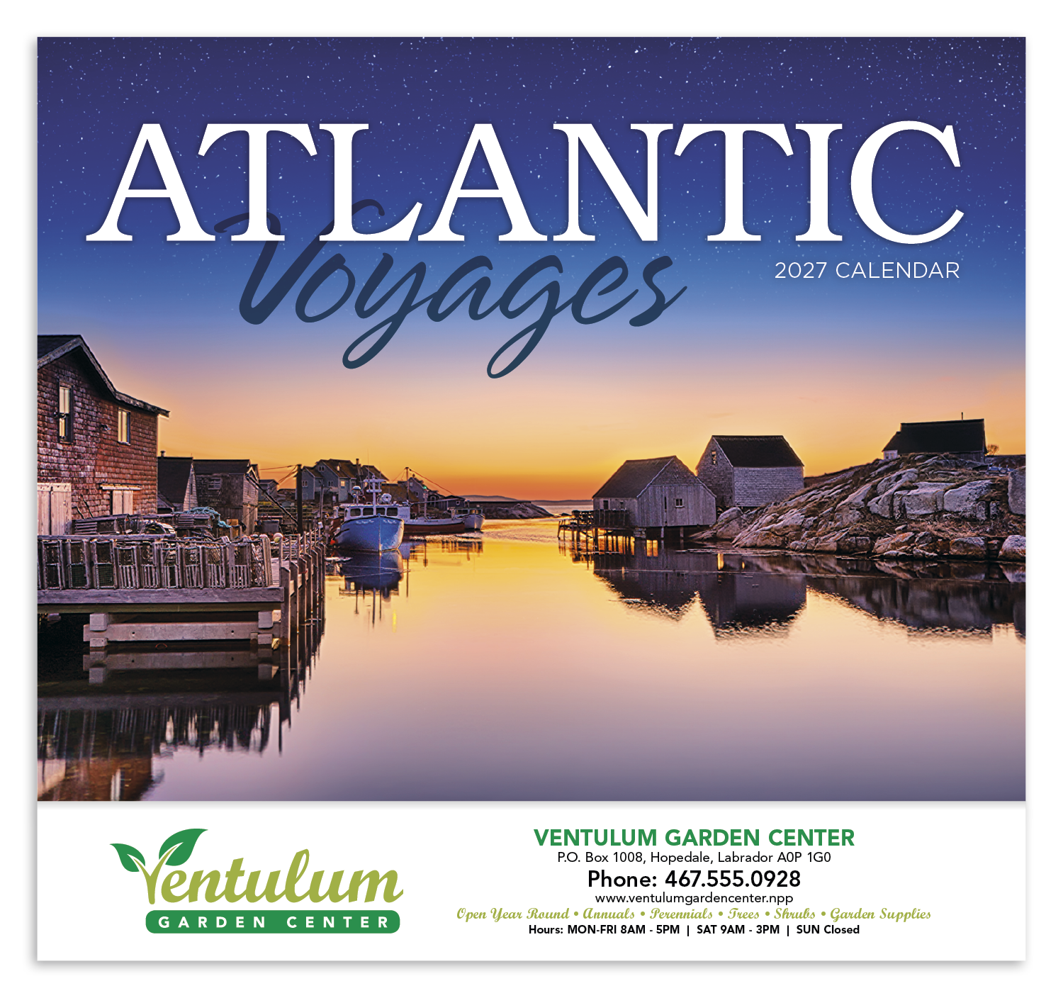Good Value™ Atlantic Voyages - Stapled Calendar 59