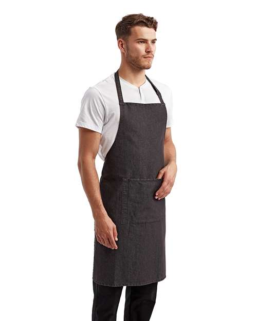 Recycled Pocket Bib Apron - RP154 54
