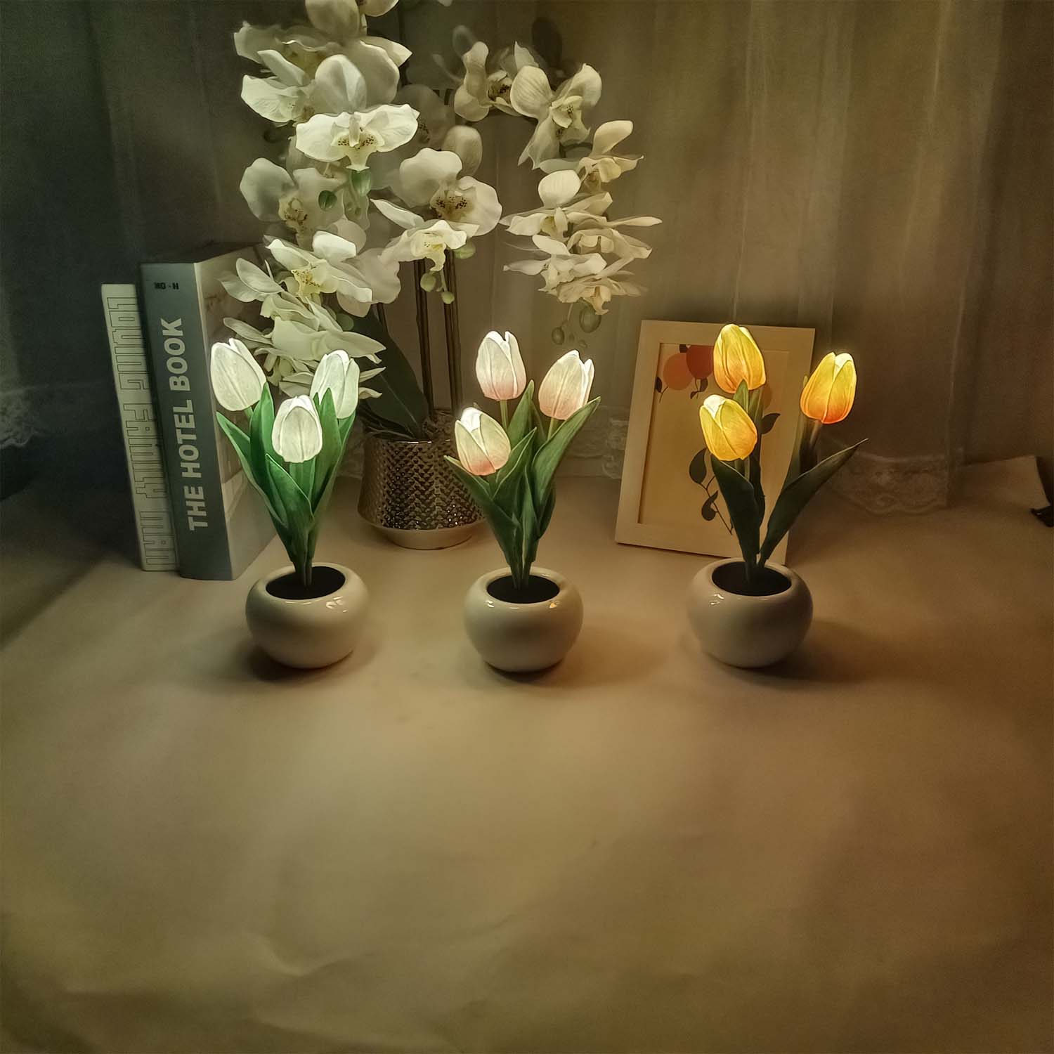LED Tlip Lamp Decoration 5