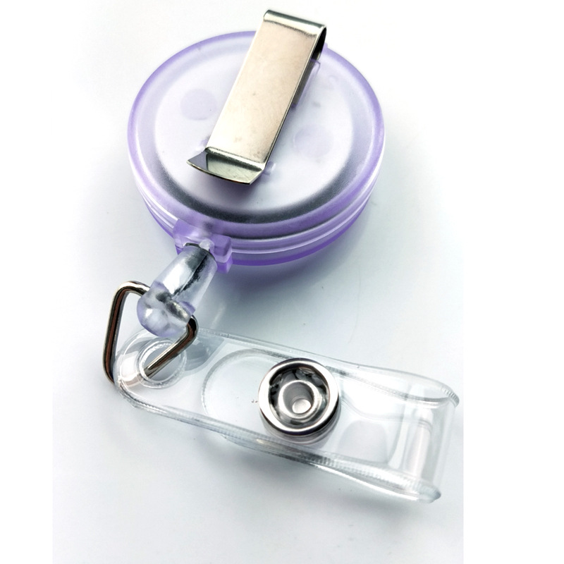 Retractable Badge Reel with Metal Clip 6