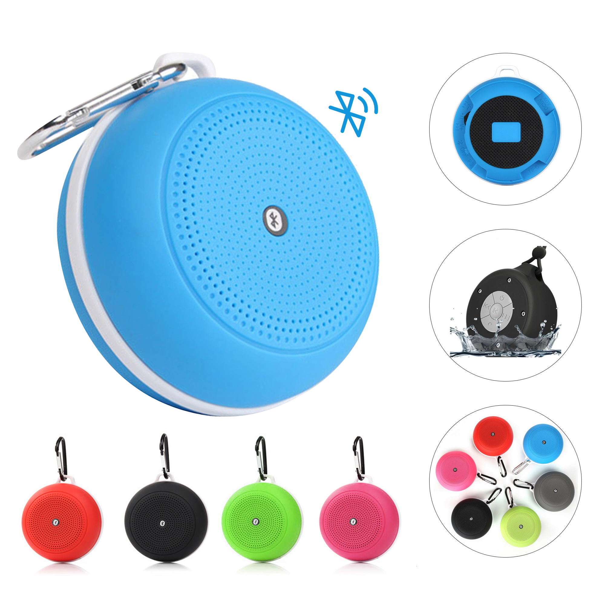 Outdoor Sucker Bluetooth Wireless Speaker 1