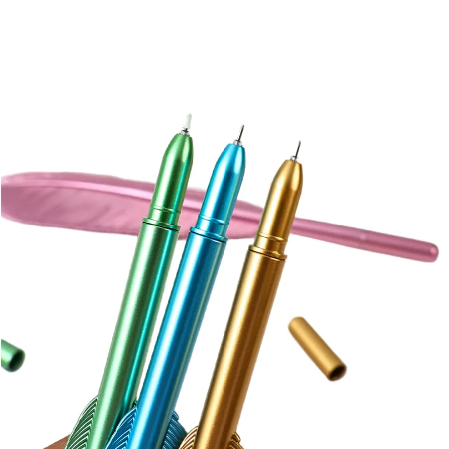 Feather Shape Gel Pen 6