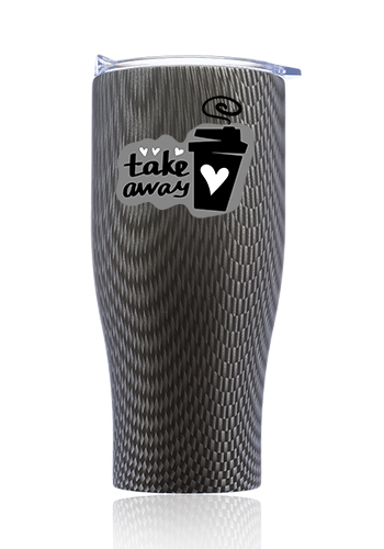 27 oz Stainless Steel Insulated Tumblers with Clear Lids 14
