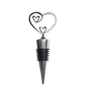 Unique Heart Shaped Wine Cork Bottle Stopper 14
