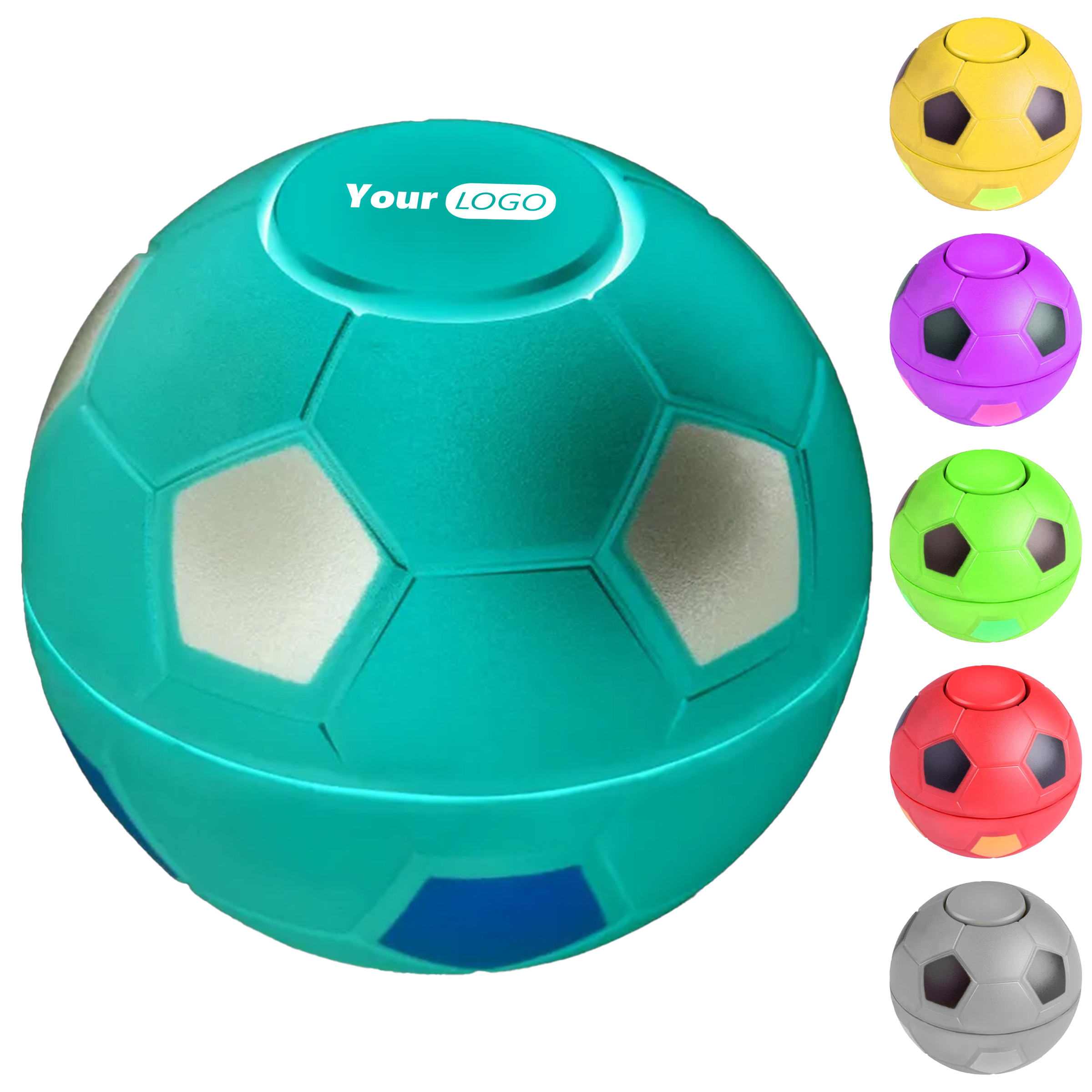 Plastic World Cup Ball Fidget Spinner Toy ?C Soccer-Themed Stress Reliever For Fans 3