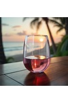 Symglass 12oz Clear Stemless Wine Glass 4