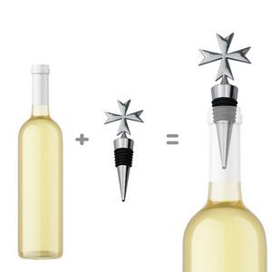 Elegant Silver Crown Wine Bottle Stopper 7