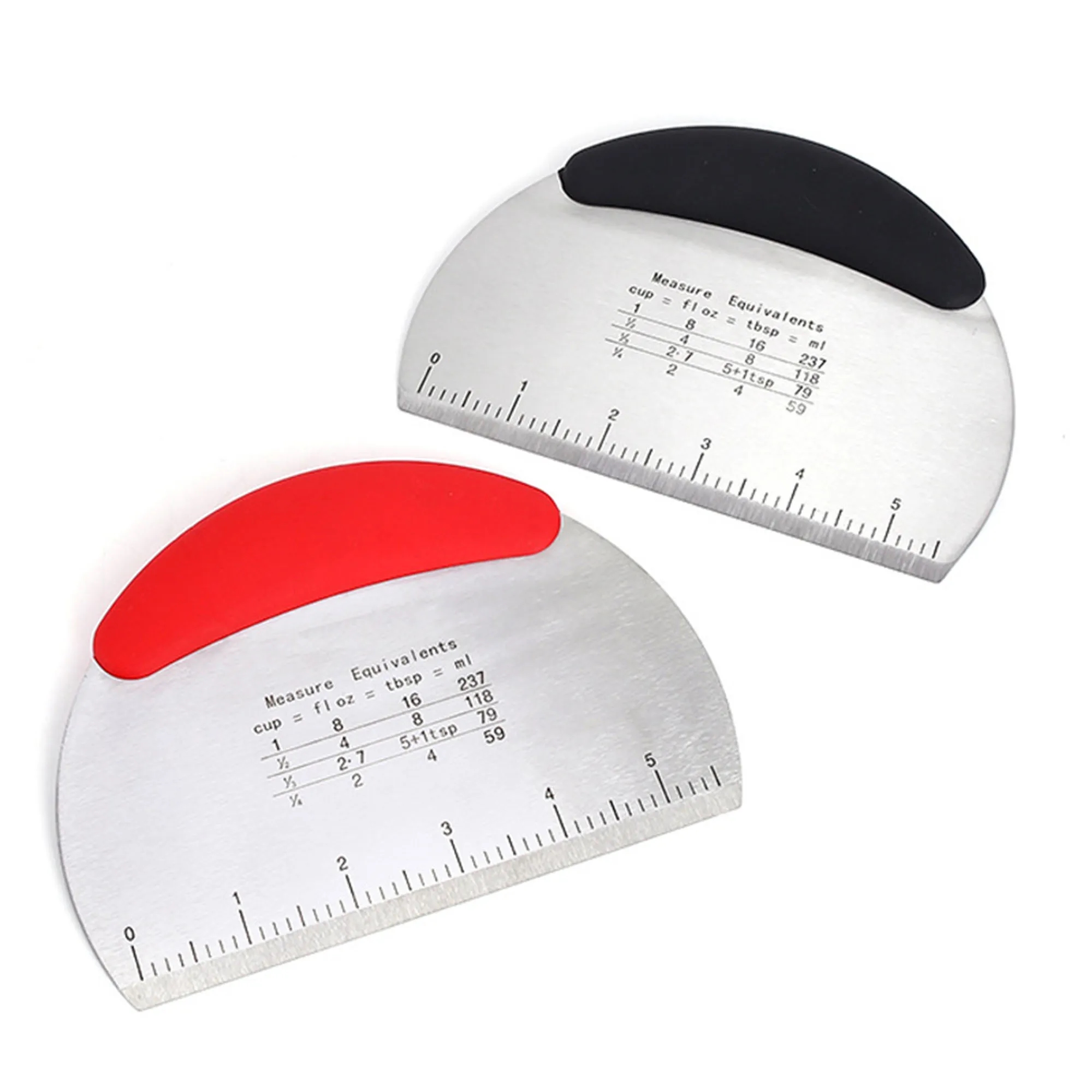 Dough Pastry Scraper With Measuring Scale 5